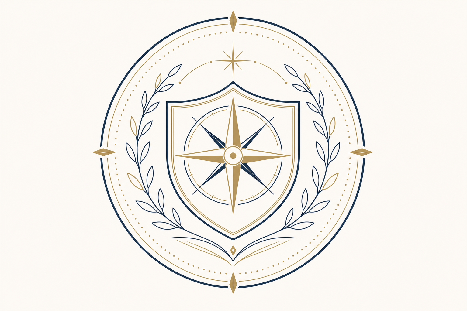Emblem representing Joseph M. Callahan's role as guide
